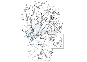 XJ S DIVERSION 900 drawing FENDER