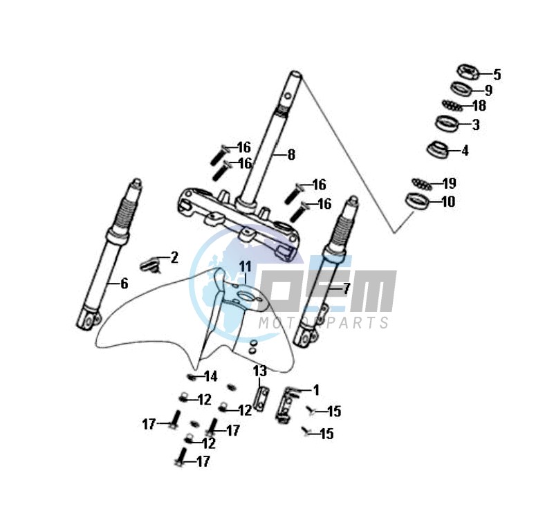 STEERING  STEM FRONT CUSHION