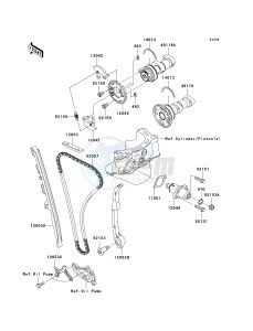 KSF 450 B [KFX450R MONSTER ENERGY] (B8F-B9FB) B9F drawing CAMSHAFT-- S- -_TENSIONER