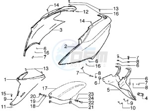 Diesis 50 drawing Fairings