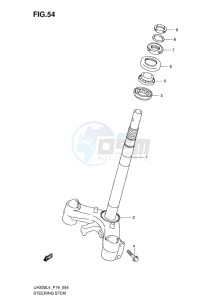 UH200 ABS BURGMAN EU drawing STEERING STEM