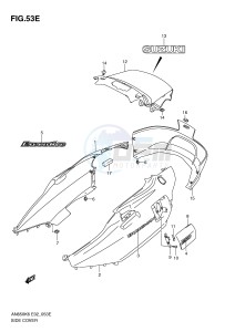 AN650 (E2) Burgman drawing SIDE COVER (AN650AK9)