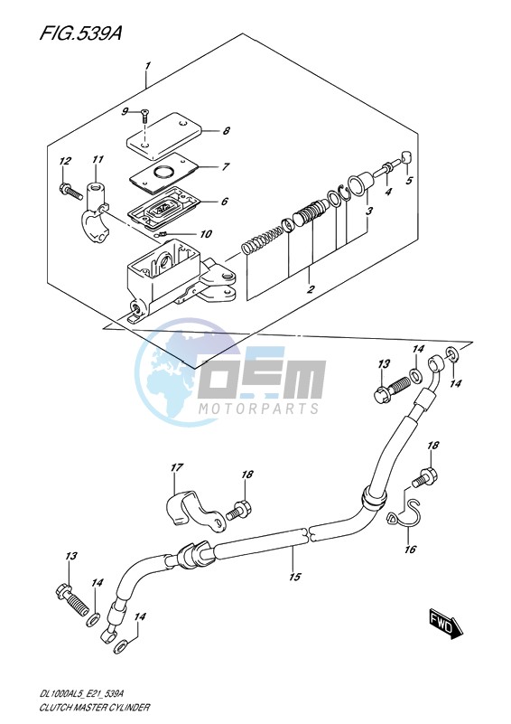 CLUTCH MASTER CYLINDER