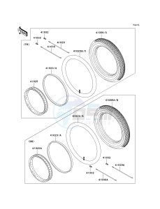 AN 112 D (D2-D3) drawing TIRES