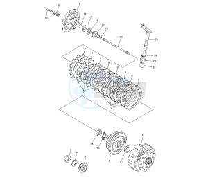 WR F 450 drawing CLUTCH