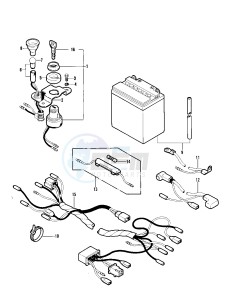 KLT 250 A [KLT250] (A1) [KLT250] drawing CHASSIS ELECTRICAL EQUIPMENT -- 82 A1- -