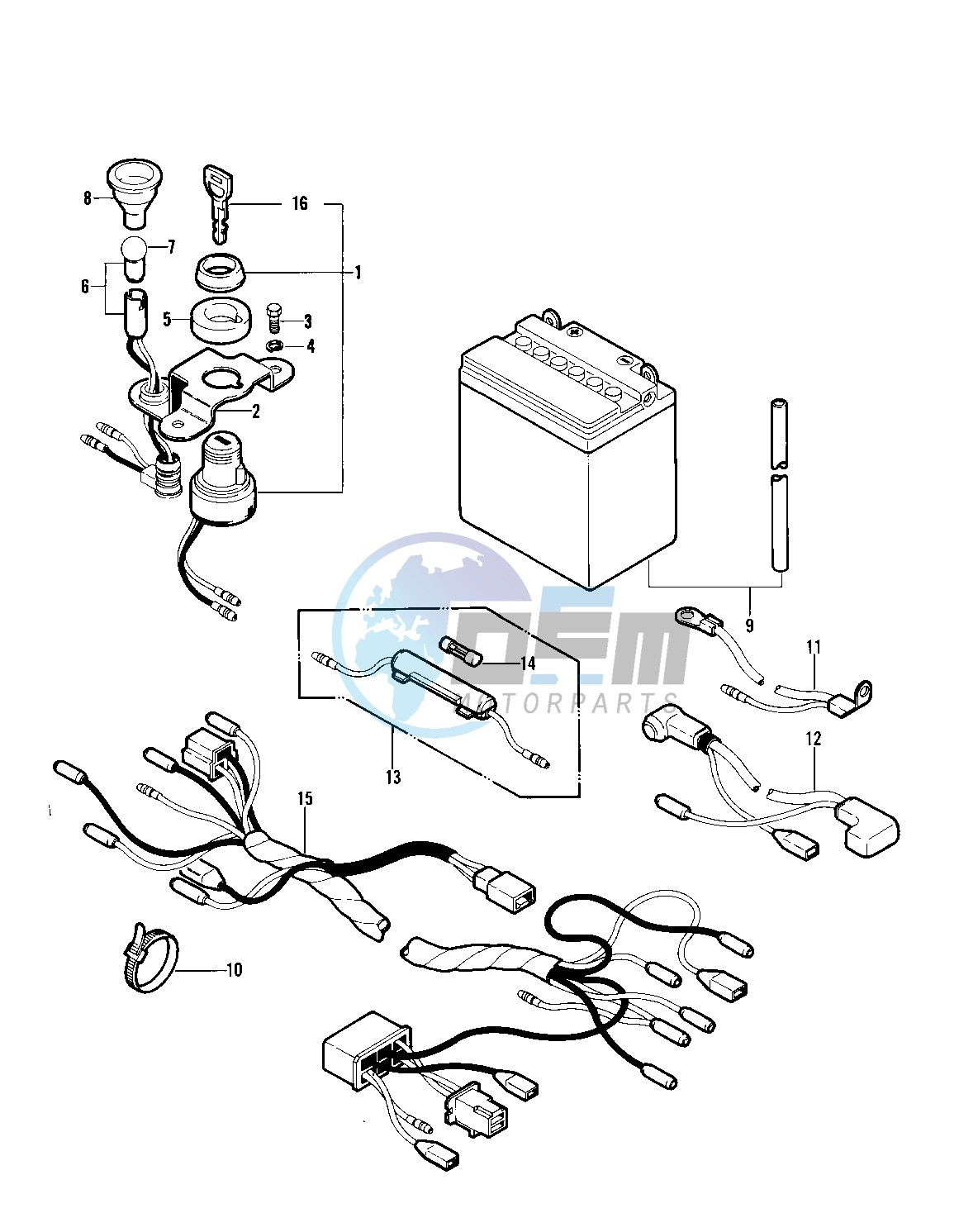 CHASSIS ELECTRICAL EQUIPMENT -- 82 A1- -