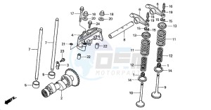 TRX350TM RANCHER drawing CAMSHAFT