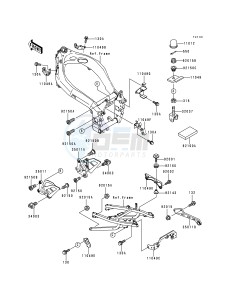 ZX 750 N [NINJA ZX-7RR] (N1-N2) [NINJA ZX-7RR] drawing ELECTRO BRACKET