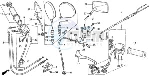 VT1100C2 drawing SWITCH/CABLE