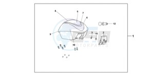 SH1259 UK - (E) drawing TOPBOX *Y205P*