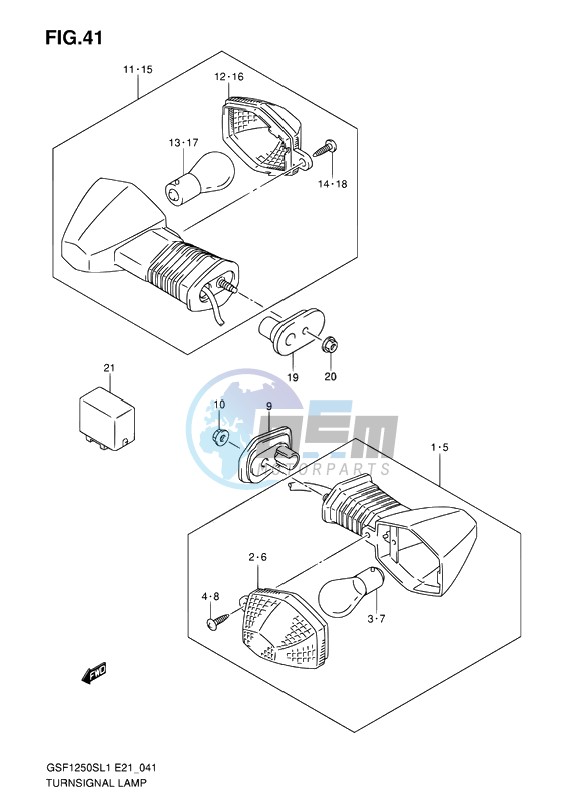 TURNSIGNAL LAMP