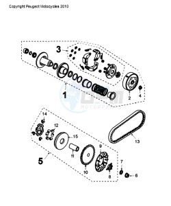 KISBEE A SL drawing CLUTCH