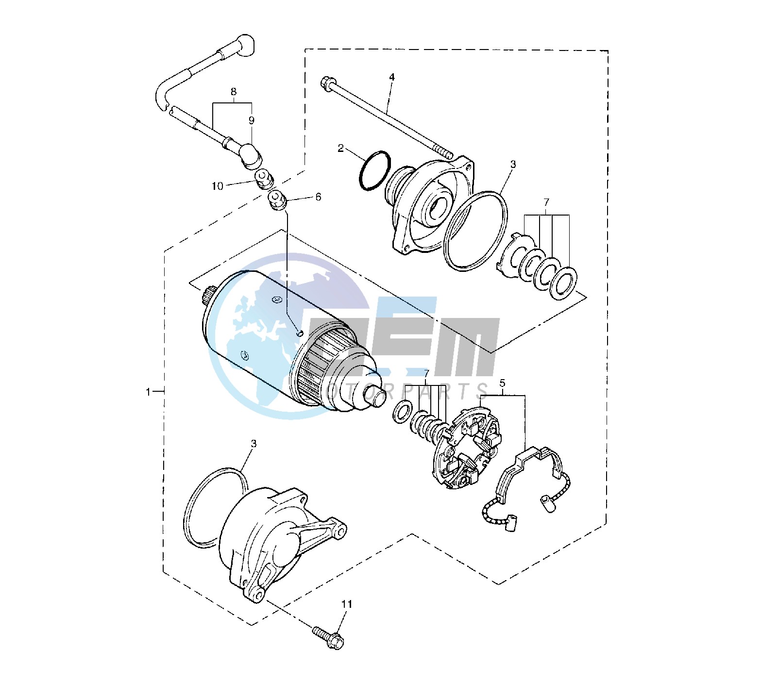 STARTING MOTOR