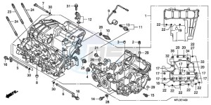 CBR1000RRA UK - (E / MKH) drawing CRANKCASE