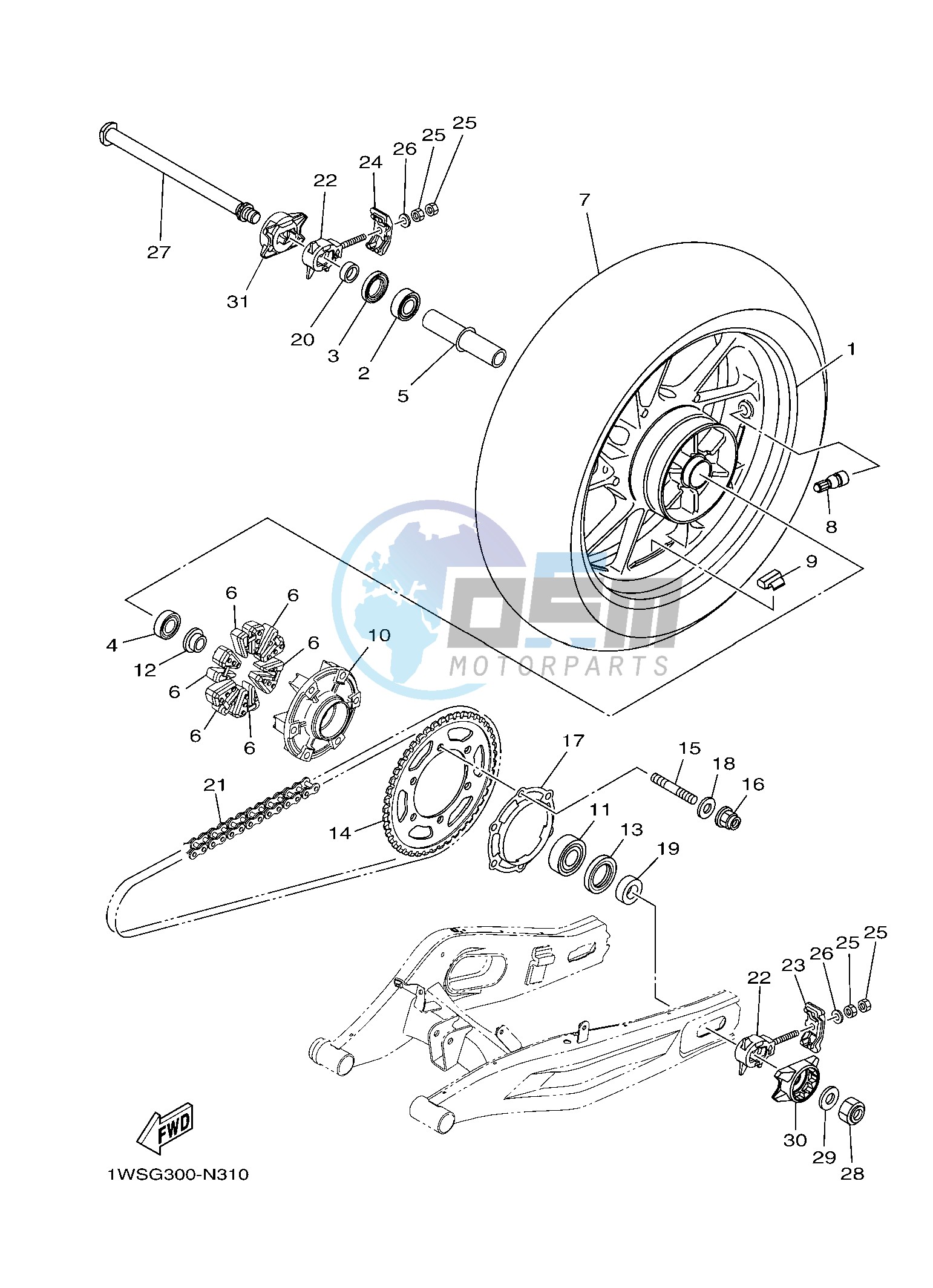 REAR WHEEL