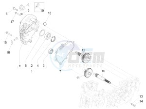 SPRINT SPORT 150 4T 3V IGET ABS E4 (EMEA) drawing Reduction unit