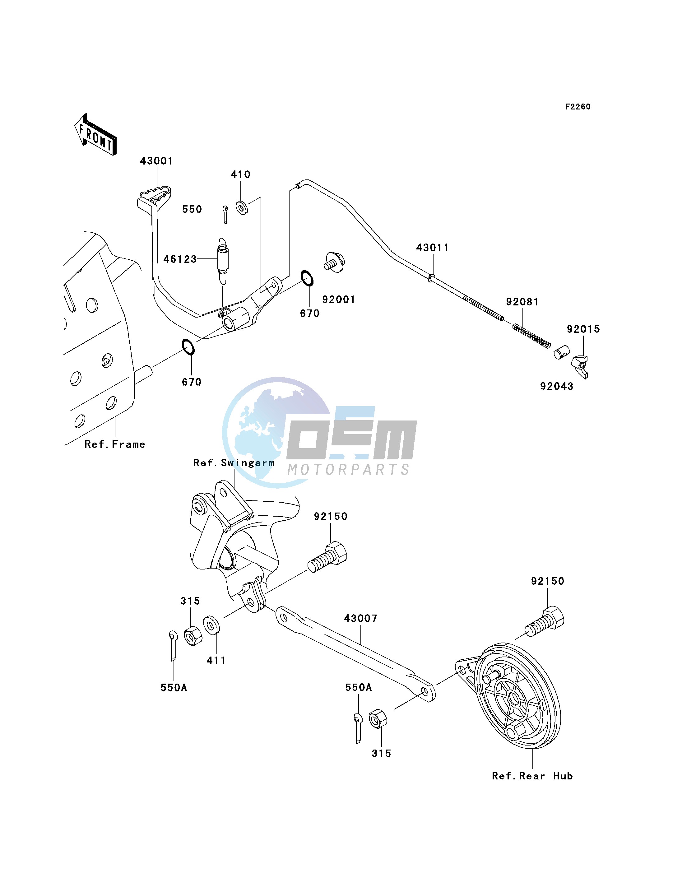 BRAKE PEDAL