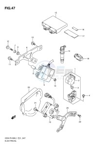 GSX-R1000 (E21) drawing ELECTRICAL (GSX-R1000L1 E24)