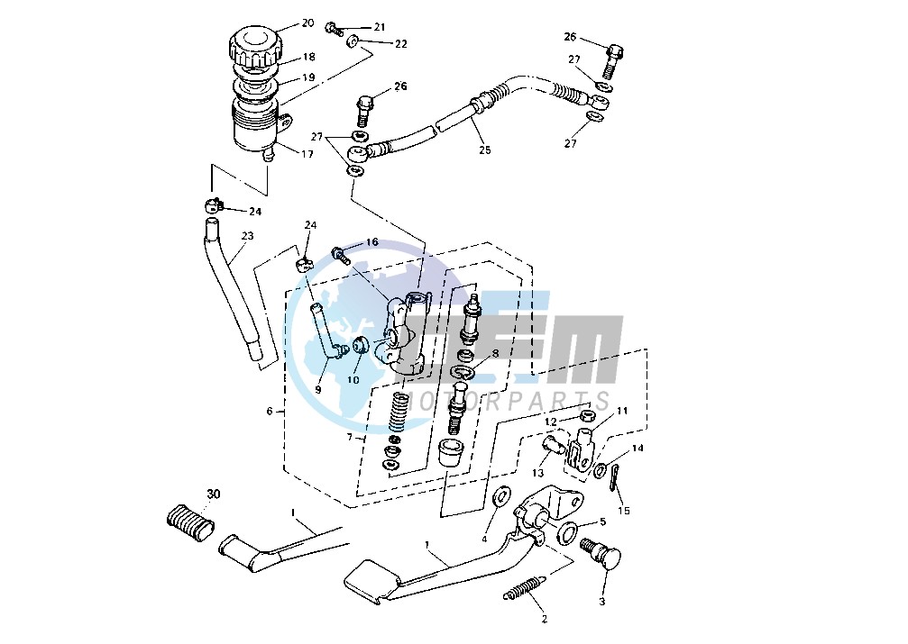 REAR MASTER CYLINDER