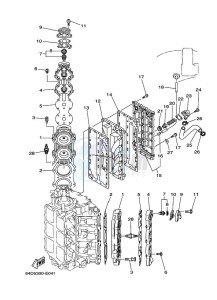 150FETOL drawing CYLINDER--CRANKCASE-2