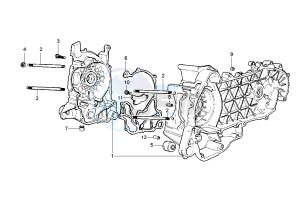 ET4 125-150 drawing Crankcase