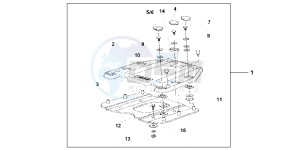 FJS600AB SilverWing ED drawing CARRIER BRKT