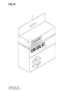 DL650 ABS V-STROM EU-UK drawing FORK SEAL KIT