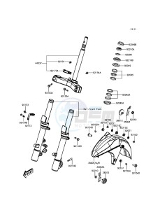 J300 SC300CHFA XX (EU ME A(FRICA) drawing Front Fender(s)