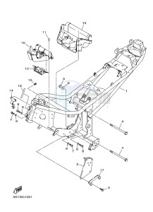 XJ6S 600 DIVERSION (S-TYPE) (36CF 36CH) drawing FRAME