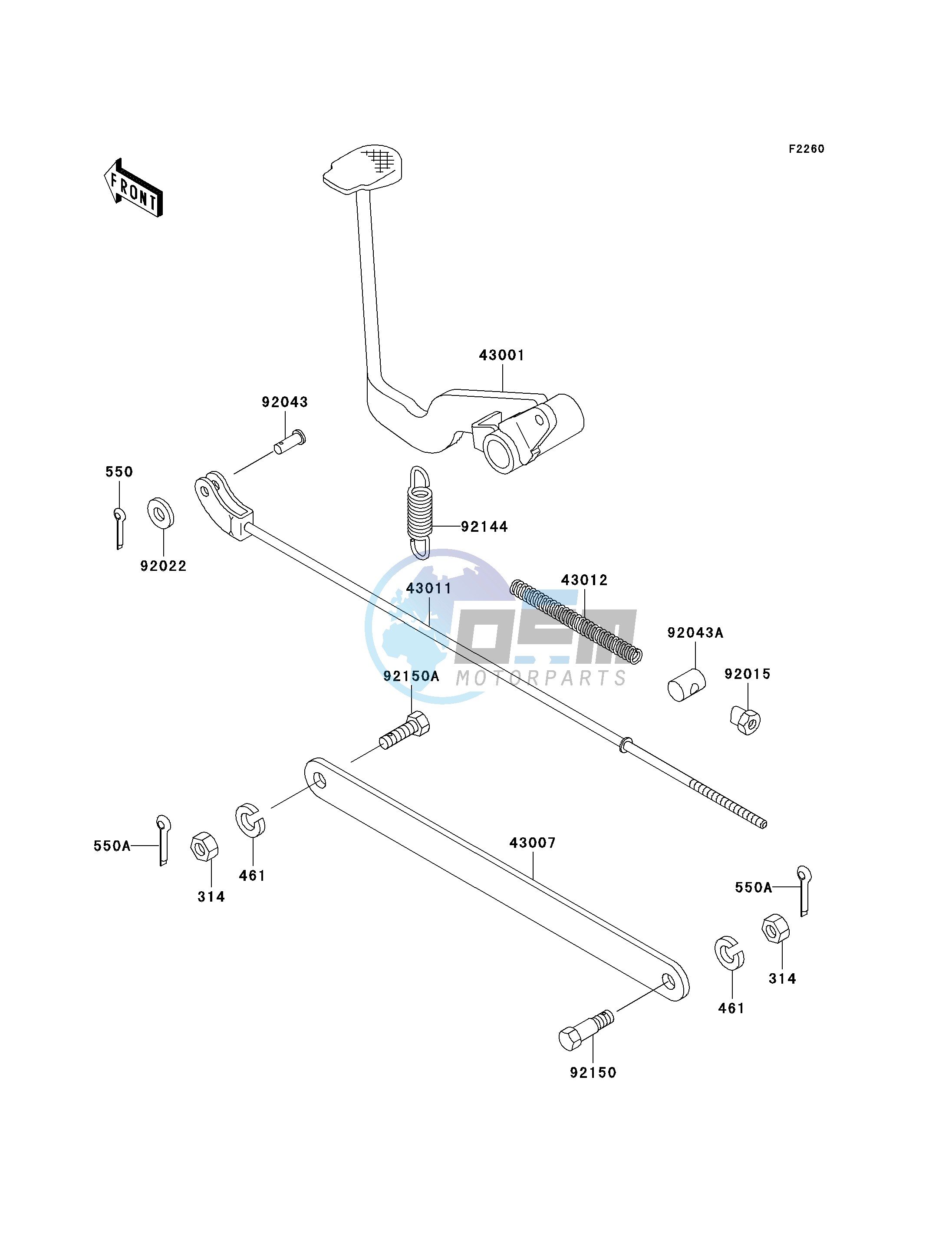 BRAKE PEDAL