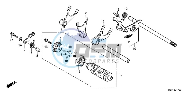 GEARSHIFT DRUM