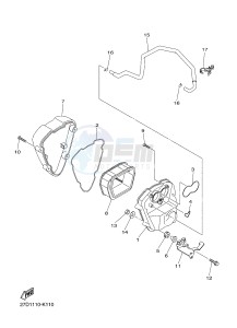 XVS1300CU XVS1300 CUSTOM (2SS3) drawing INTAKE 2