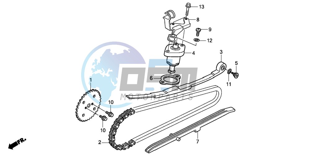 CAM CHAIN/TENSIONER