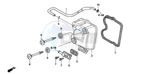 SH125R drawing CYLINDER HEAD COVER