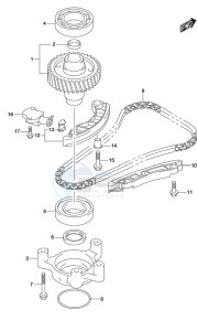 DF 200A drawing Timing Chain