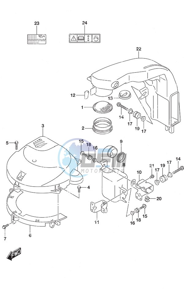 Silencer/Ring Gear Cover