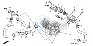 CBR1000RAA Europe Direct - (ED / ABS HRC) drawing THERMOSTAT