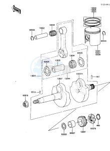 AR 50 A (A1) drawing CRANKSHAFT_PISTON