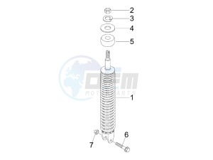 S 50 2T UK drawing Rear suspension - Shock absorber - s