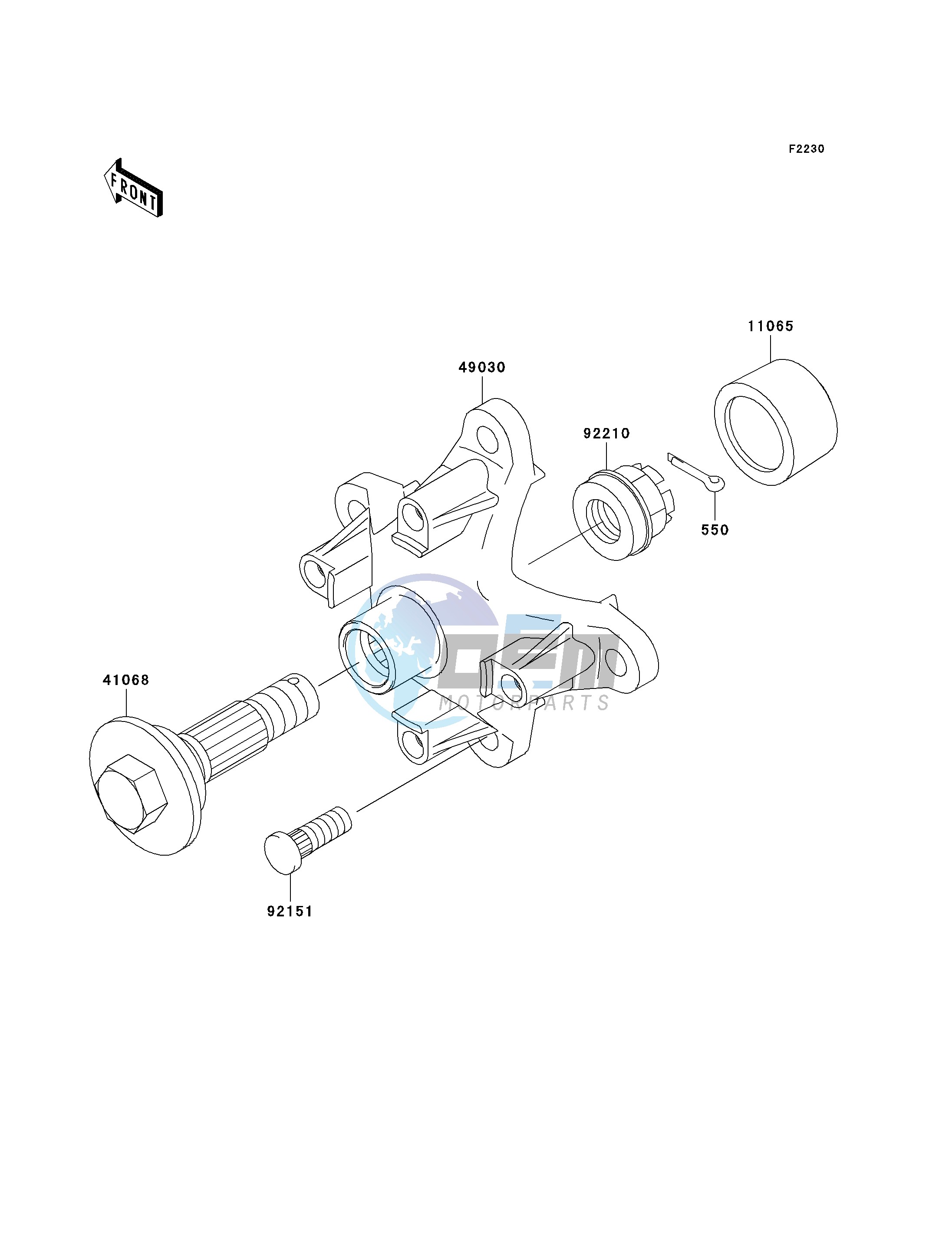 FRONT HUB