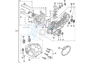 SPEEDFIGHT - 100 cc drawing CRANKCASE