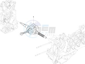 LIBERTY 125 IGET 4T 3V IE E4 ABS (EMEA) drawing Crankshaft