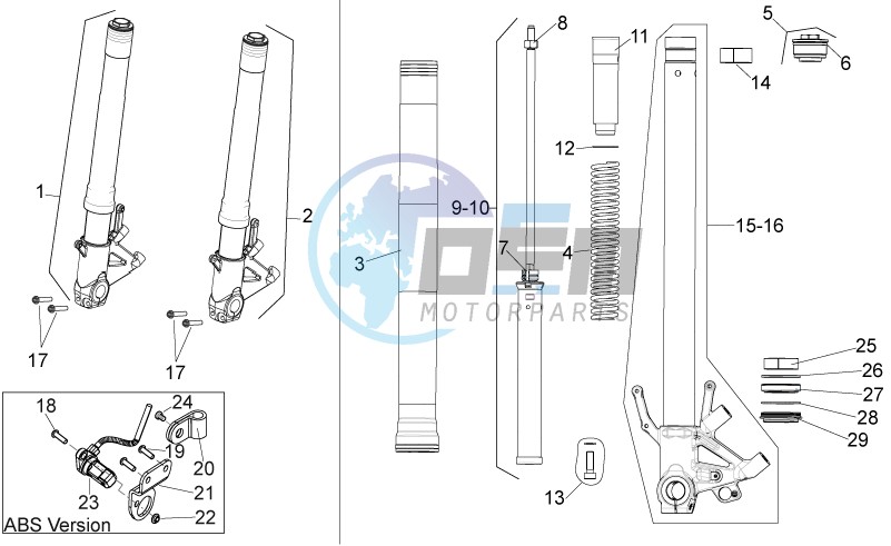 Front fork II