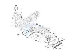 X8 125 drawing Oil pump