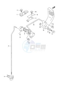 DF 25 V-Twin drawing Clutch Shaft Non-Remote Control