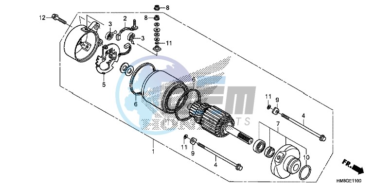 STARTING MOTOR