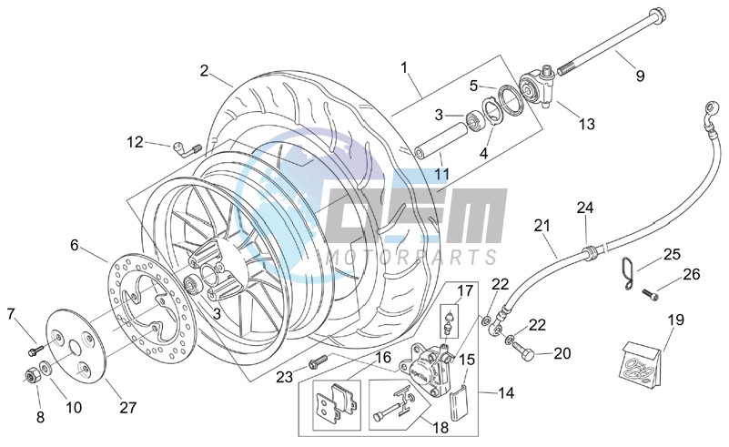 Front wheel