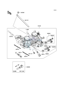 ER-6n ABS ER650B7F GB XX (EU ME A(FRICA) drawing Throttle