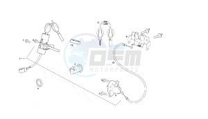 RAMBLA-250 2VER - 125 CC VTRA1B E3 2VER drawing LOCKS